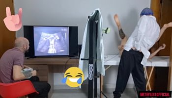 son blackmail and force mom
