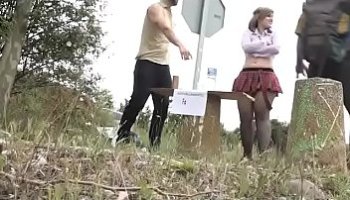 couple baise pour argent