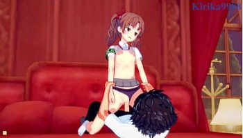 un enfant avec une femme qui font du porno